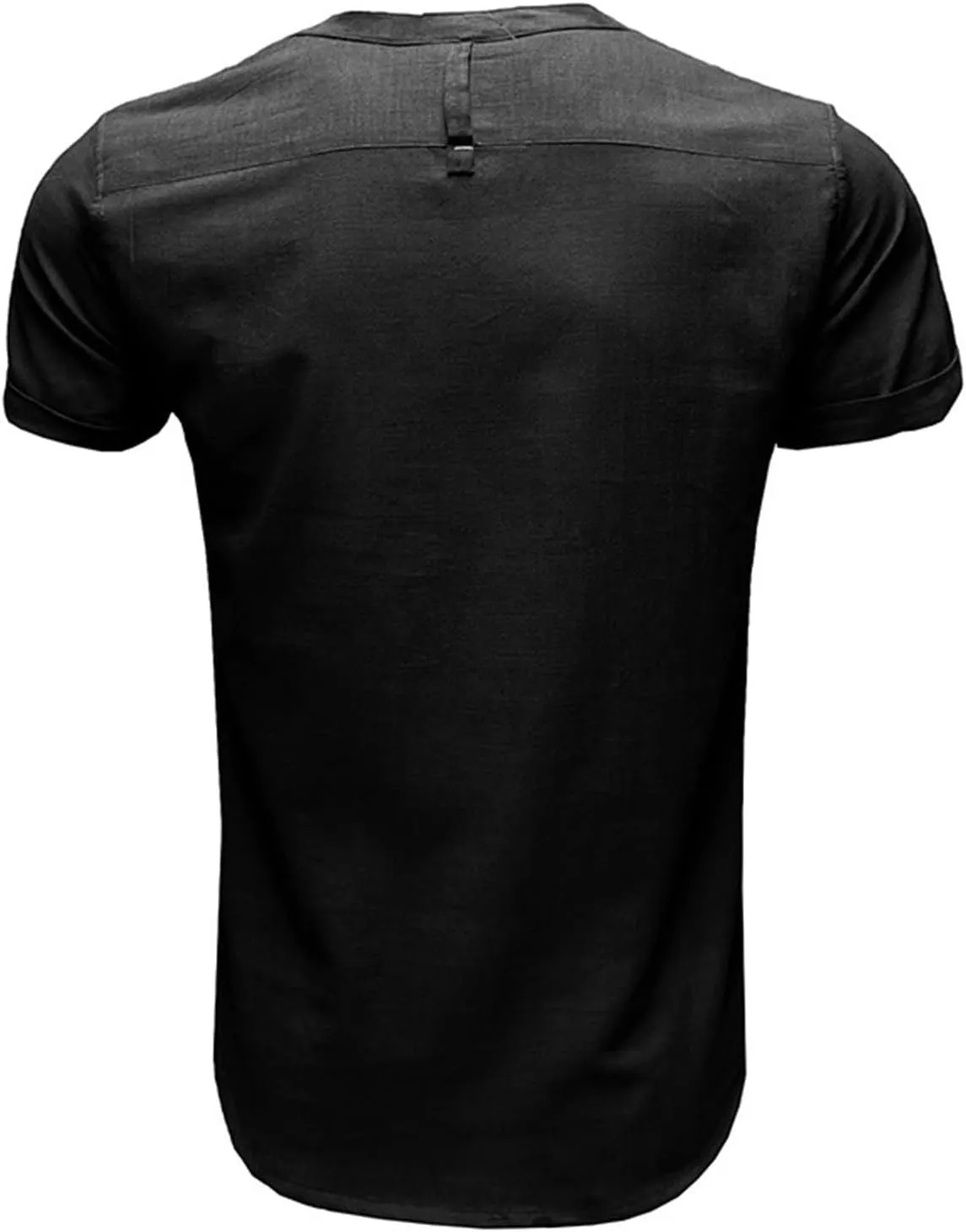 100 Percent Cotton Linen Shirts for Men Long Sleeve Long Sleeve Button Down Shirt Men Lightweight Relaxed Fit