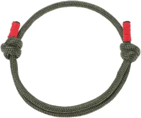 1Pc Adjustable Green Woven Bracelet Simple Braided Hand Jewelry for Women and Fashionable and Versatile Accessory