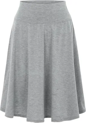2023 Summer Spring Women's Casual Skirts Women's 2023 Spring Summer Midi Skirts Black High Waist Casual Skirt