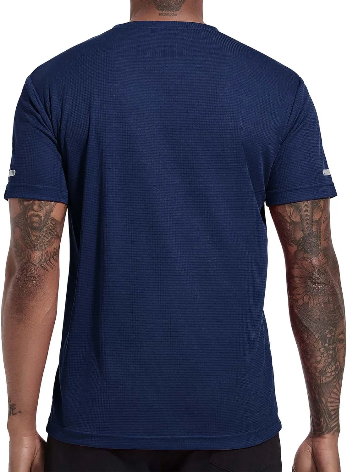 3/5 Pack Men's T Shirts Gym T Shirts for Men Running Shirts Dry Fit Workout Shirts Training Shirts Exercise T Shirts