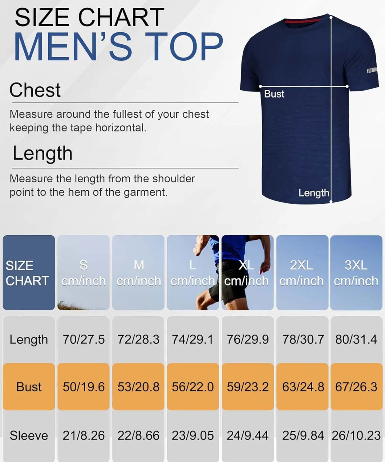 3/5 Pack Men's T Shirts Gym T Shirts for Men Running Shirts Dry Fit Workout Shirts Training Shirts Exercise T Shirts