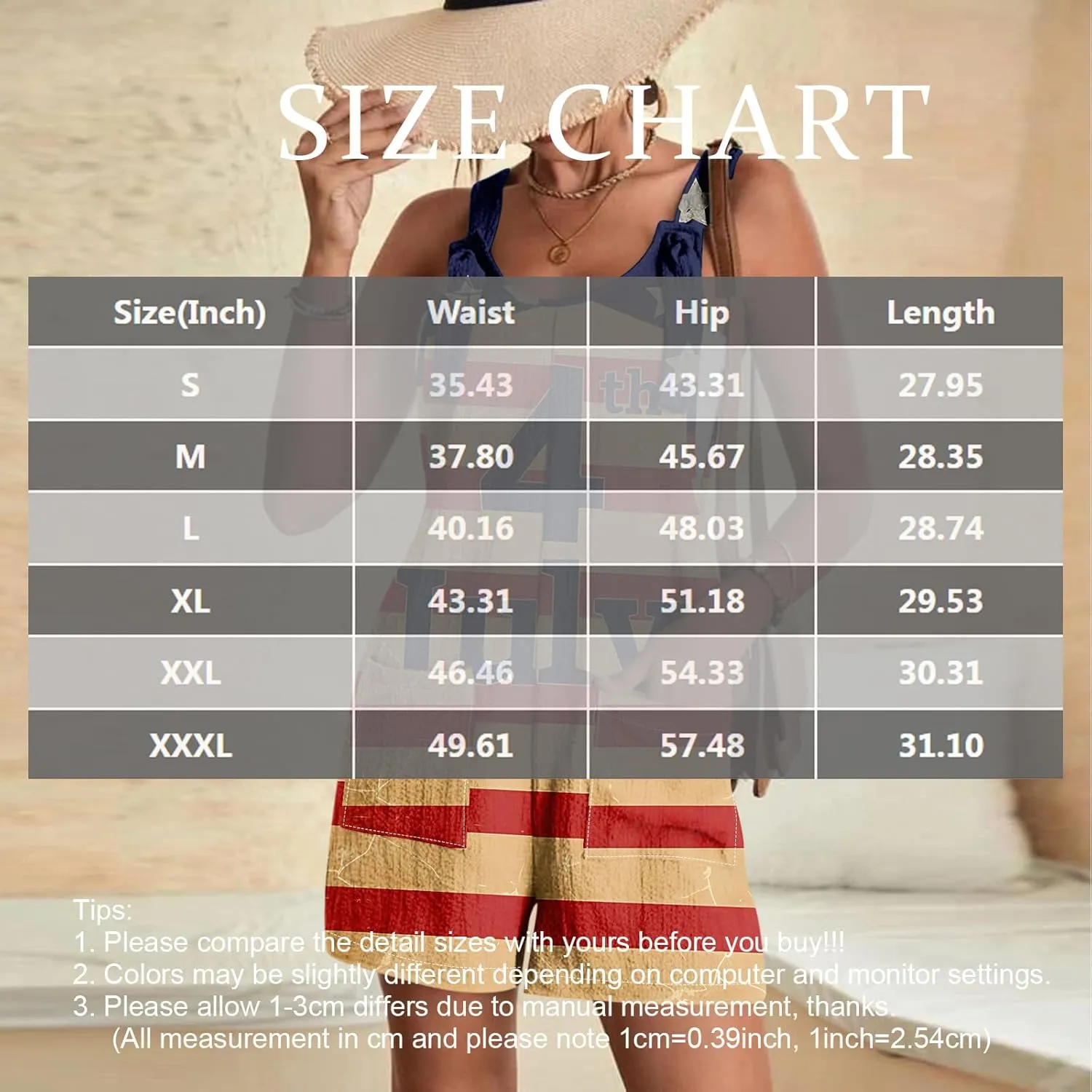 ADHOWBEW Womens 4th Of July Outfit 2025 Summer Rompers Sexy Patriotic American Flag Independence Day Short Overalls