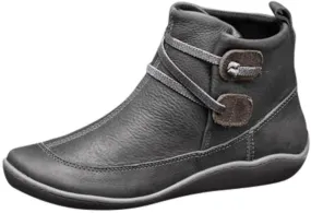 AMDBEL Ankle Boots for Women Wide Width, Arch Support Ankle Boots for Women Womens Low Heel Fashion Lace Up Zipper Booties Slip On Fall Winter Short Booties Chelsea Boots Womens Combat Boots Black