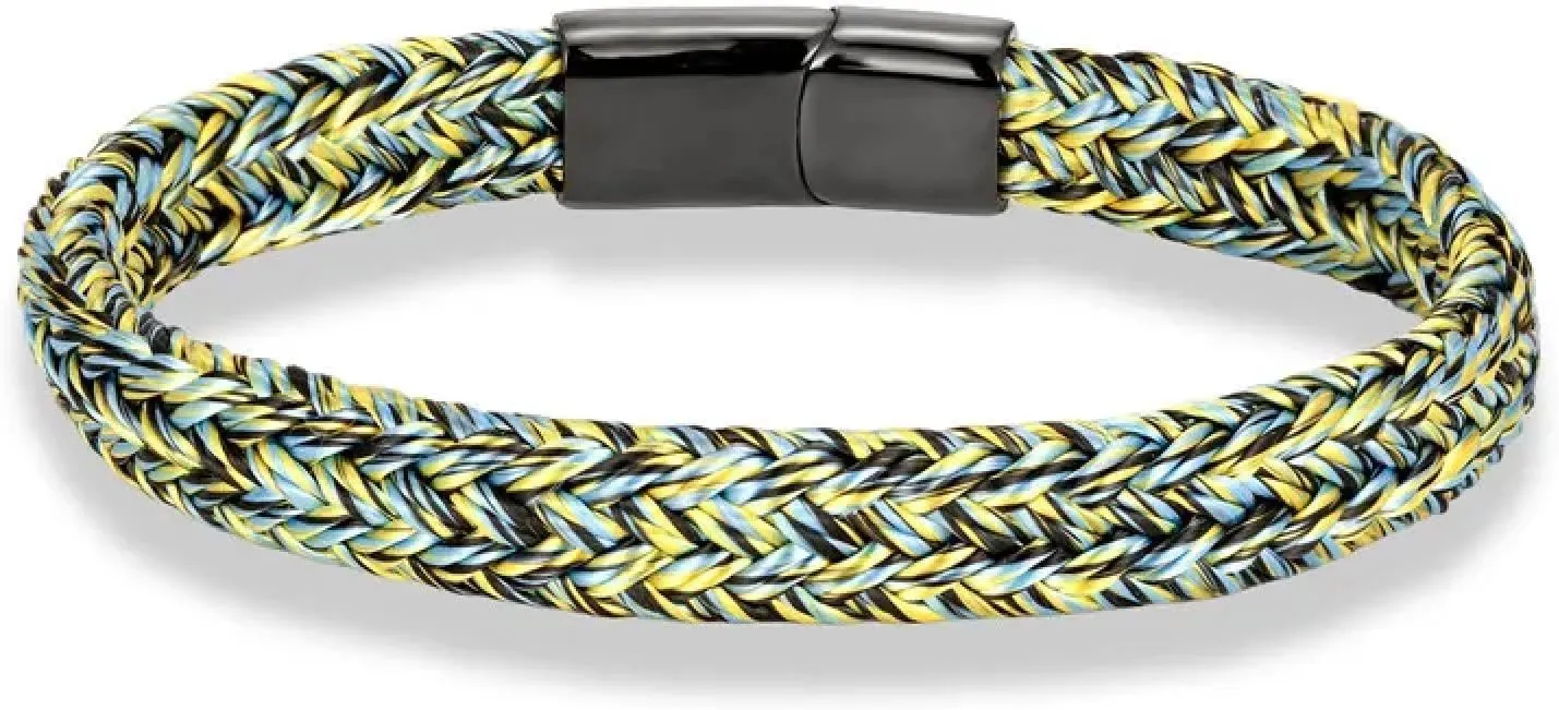Bracelet Men Bracelets Jewellery Men Woven Rope Bracelet Black Accessories Handmade