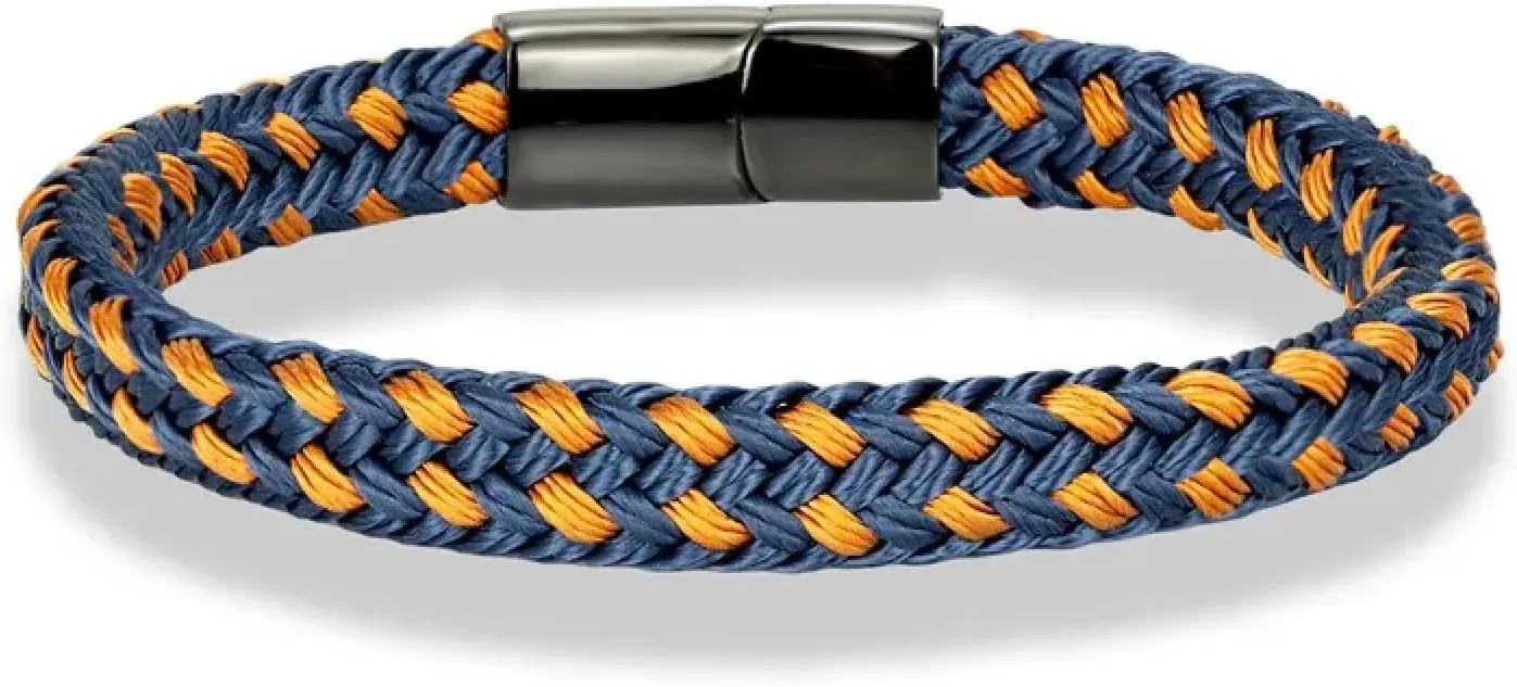 Bracelet Men Bracelets Jewellery Men Woven Rope Bracelet Black Accessories Handmade