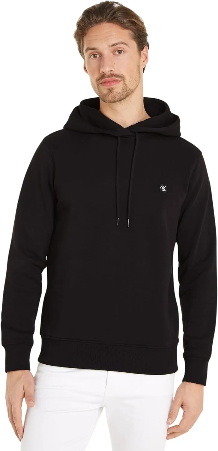 Calvin Klein Jeans Mens Embroidered Badge Hoodie