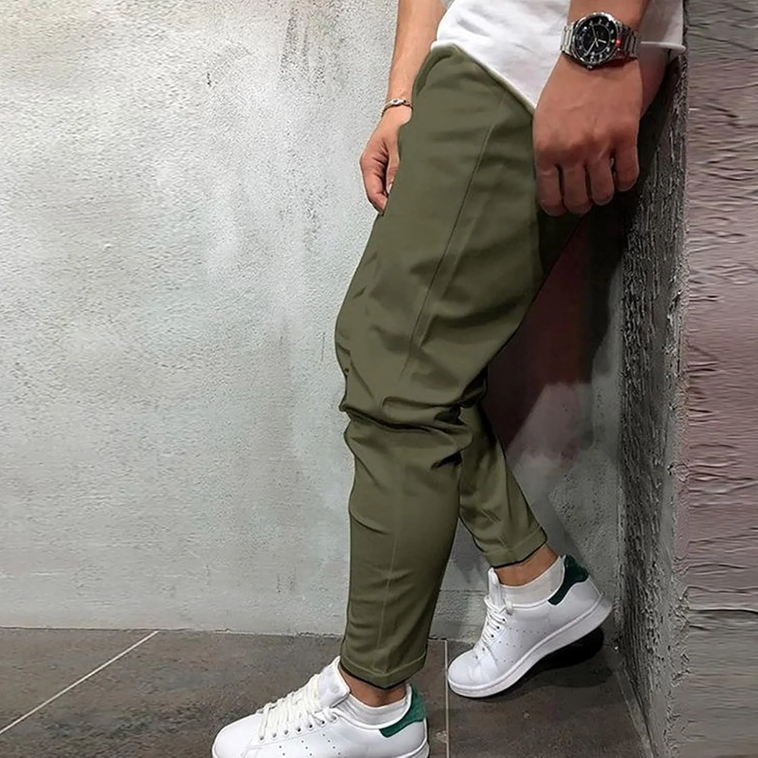 Cargo Pants for Men Baggy Pants Trousers with Pockets Joggers for Men Trousers Sweatpants for Men Lightweight Hiking