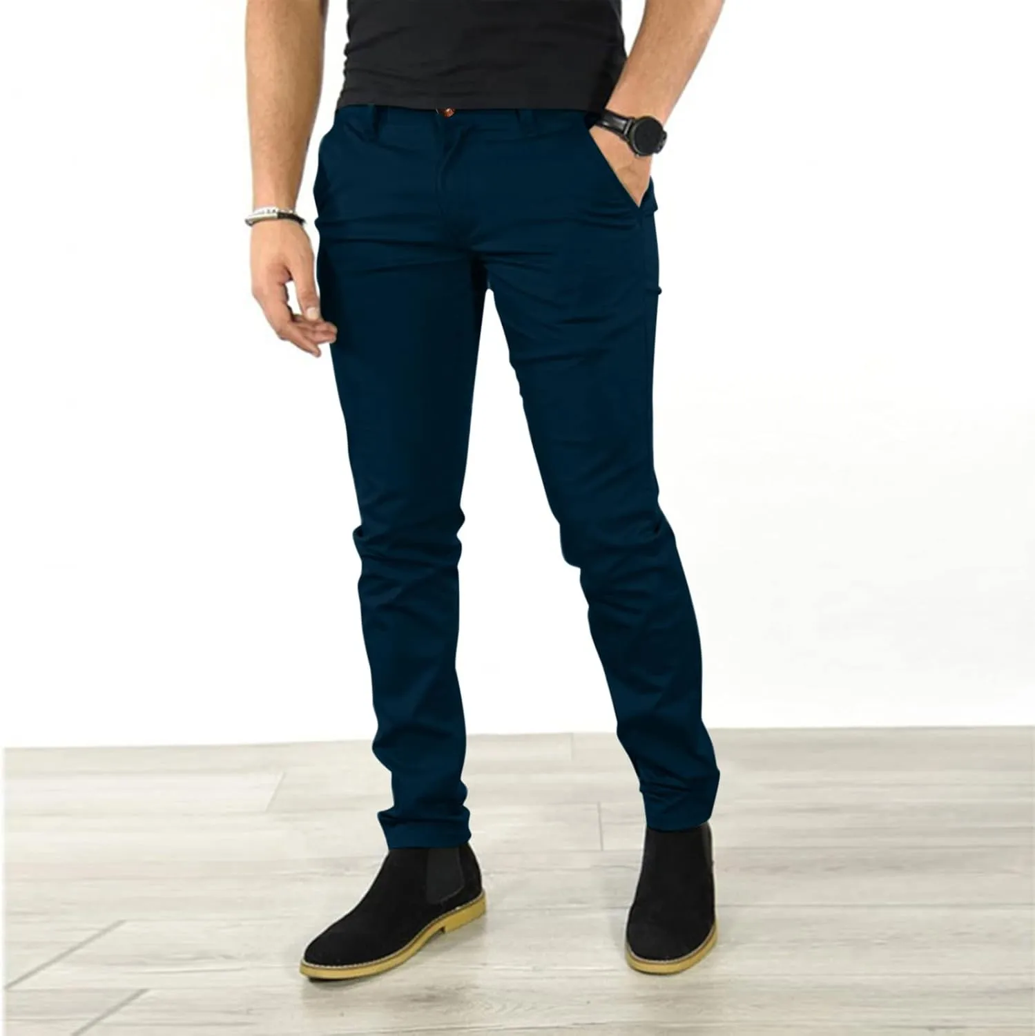 Cargo Pants for Men Relaxed Fit Cargo Sweatpants Heavyweight Fleece Active Gym Workout Sweat Pants Men's Sweatpants