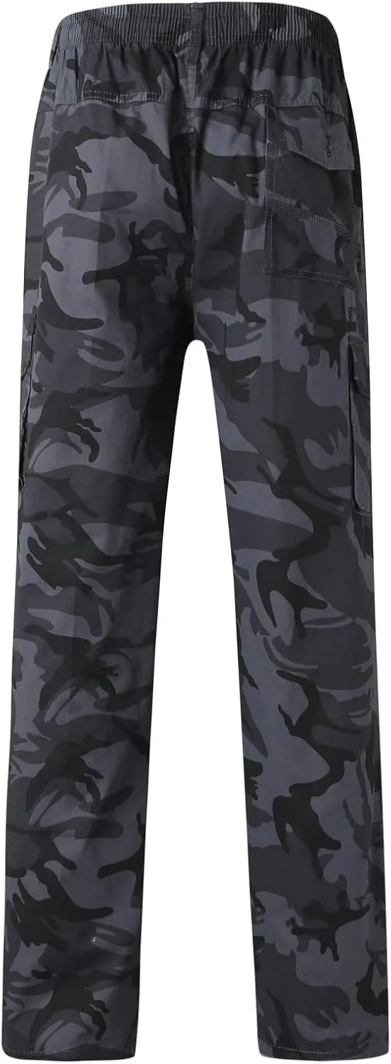 Cargo Pants for Men Relaxed Fit Tapered Sweatpant Casual Athletics Jogger Mens Casual Pants Mens Lounge Pants Fashion