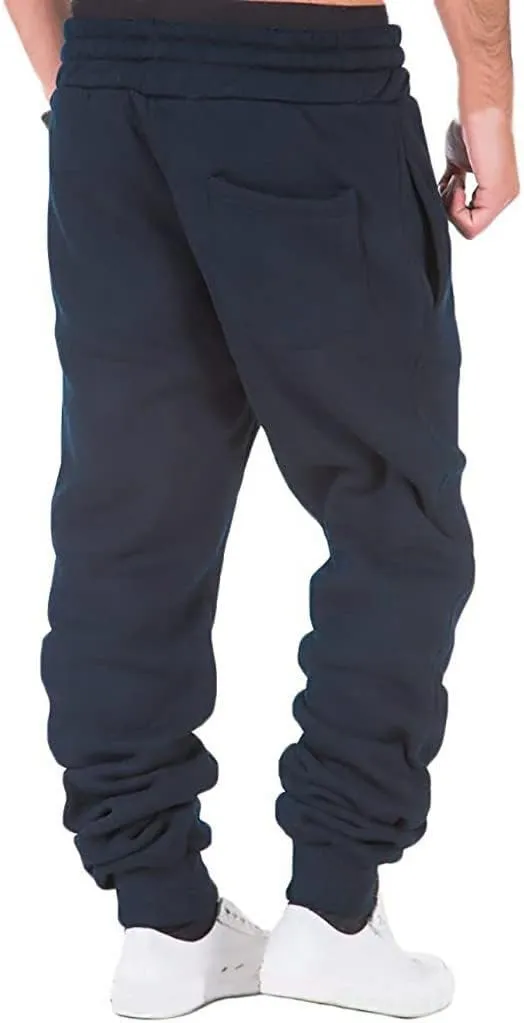 Cargo Trousers for Men Lined with Elastic Waistband Fleeced Cargo Pants Cargo Pants for Men Cargo Cargo Pants Fashion