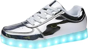 Comfortable Shoes Student Shoes Thick Soled Sports Shoes Fashionable Light Shoes USB Rechargeable Skate Sports