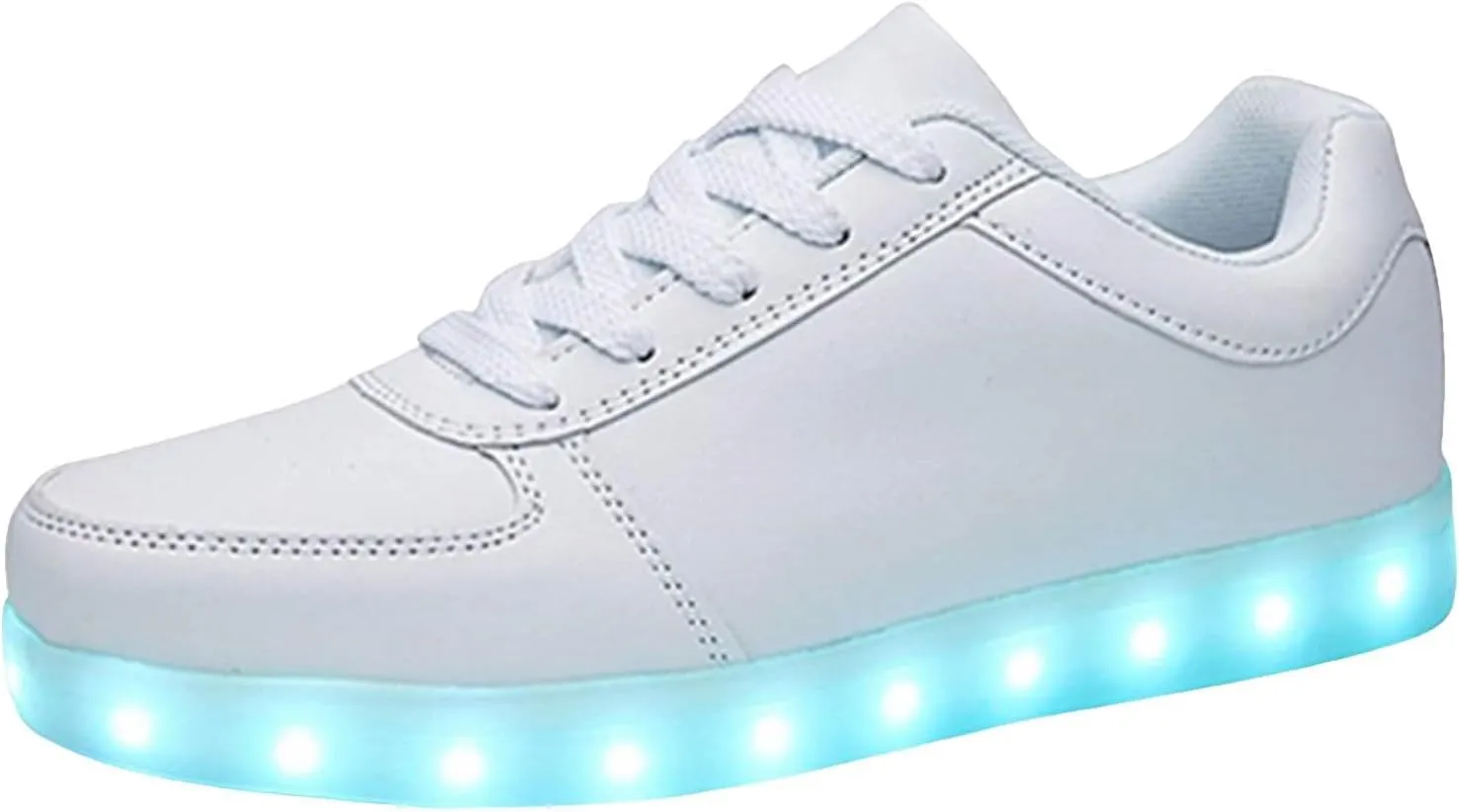 Comfortable Shoes Student Shoes Thick Soled Sports Shoes Fashionable Light Shoes USB Rechargeable Skate Sports