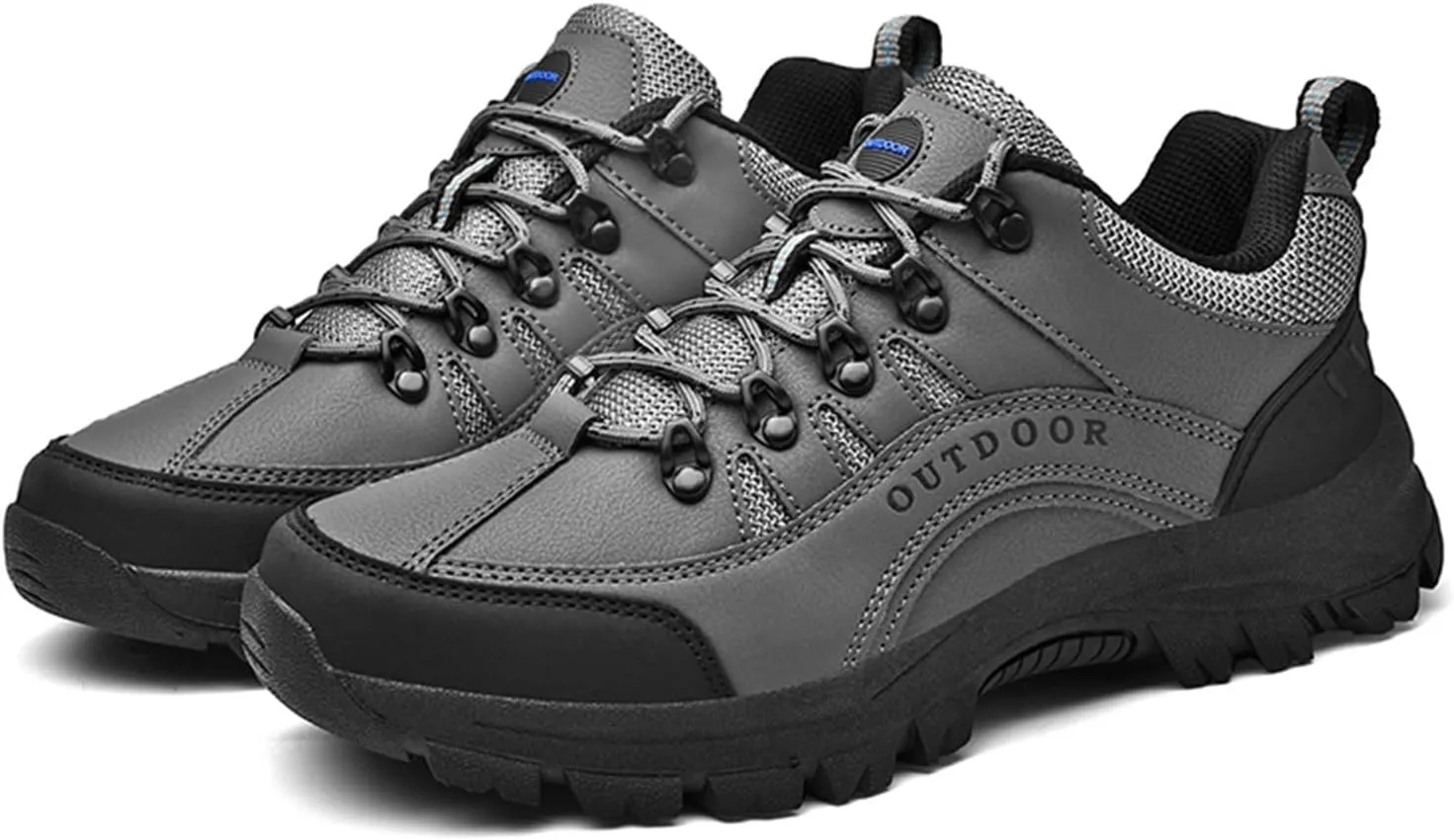 Comfortable Sneakers Fashion Summer Autumn Men Hiking Shoes Non Slip Soles Thick Bottom Mesh Breathable Casual
