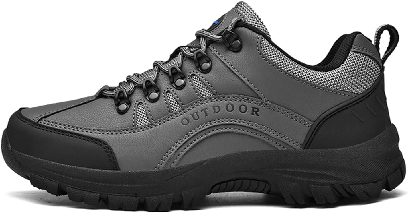 Comfortable Sneakers Fashion Summer Autumn Men Hiking Shoes Non Slip Soles Thick Bottom Mesh Breathable Casual