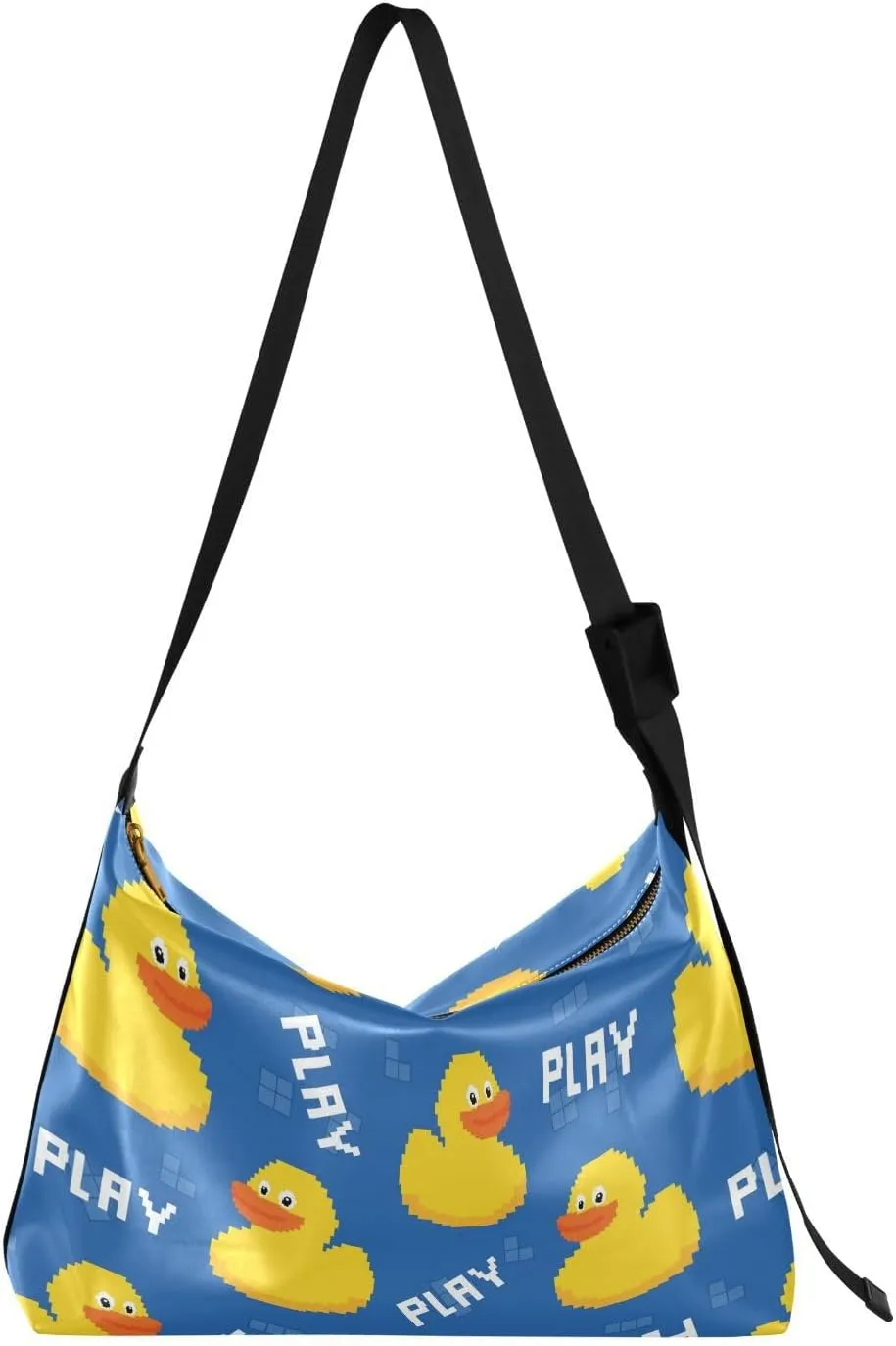 Cool Duck Hobo Crossbody Bags for Women Leather Large Shoulder Bag Cross Body Trendy Womens Tote Bags Handbag for Travel Shopping