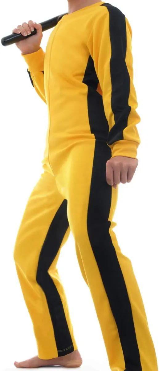 COSFLY Mens Chinese Martial Arts Costume Jumpsuit Halloween Party Cosplay