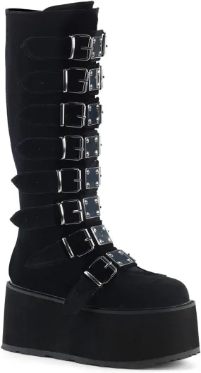 Demonia Women's Damned-318 Knee-high Boots