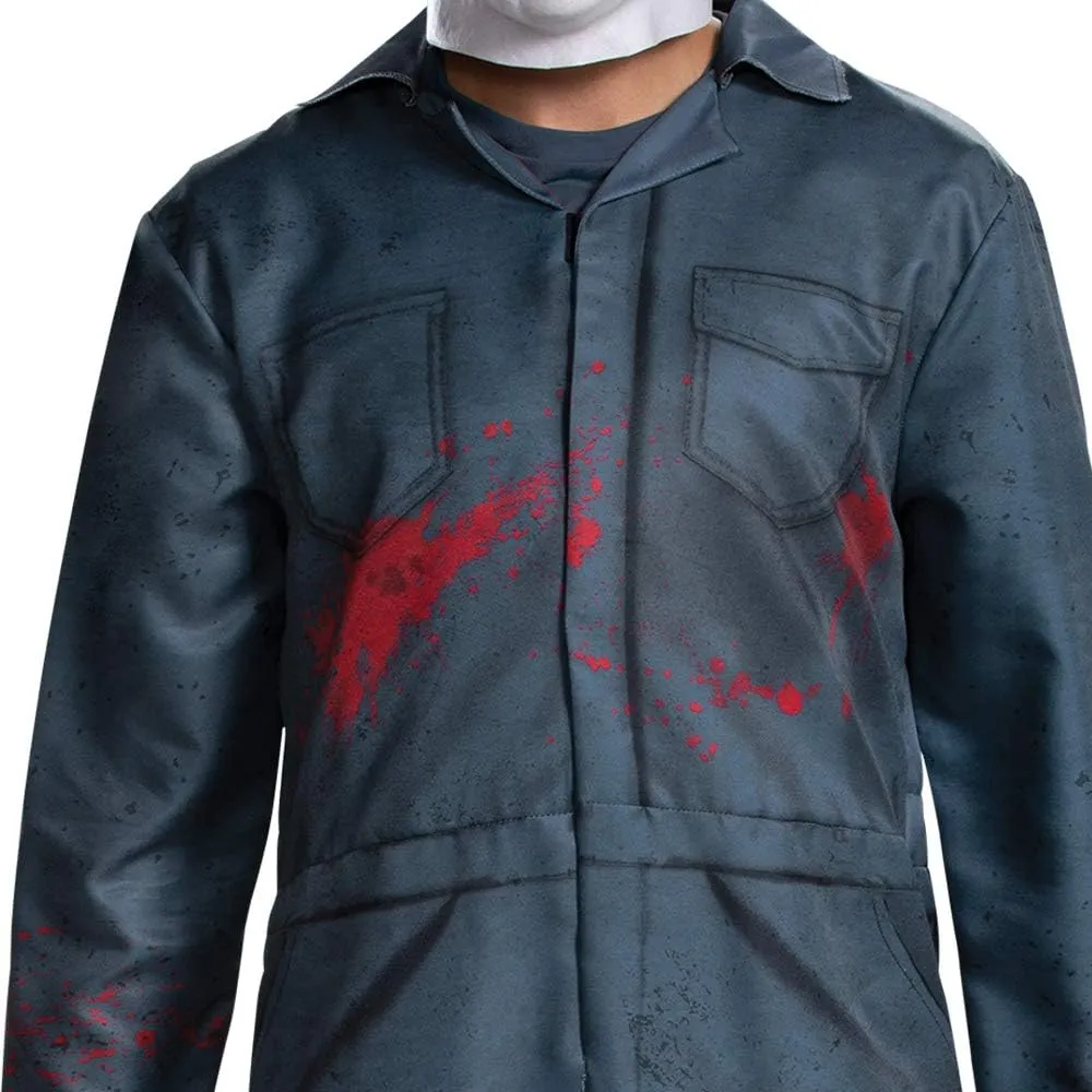 Disguise mens Michael Myers Costume for Men, Official Halloween 2 Costume Jumpsuit and Mask, Deluxe