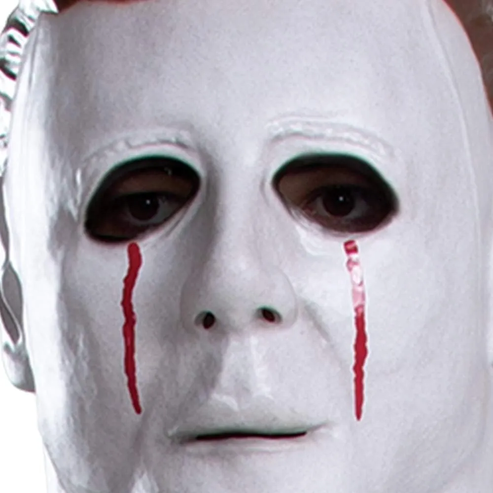 Disguise mens Michael Myers Costume for Men, Official Halloween 2 Costume Jumpsuit and Mask, Deluxe