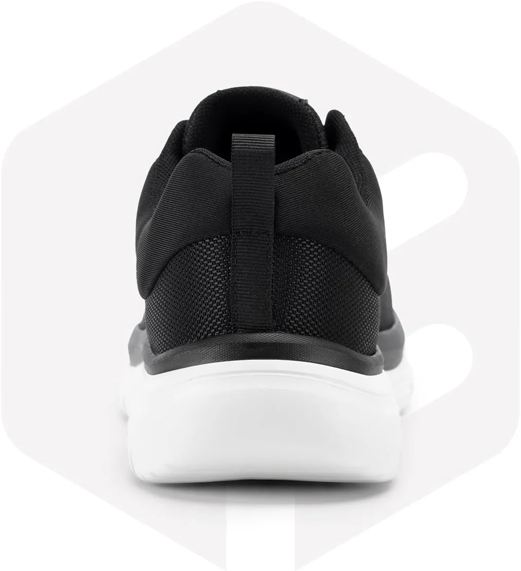 FitVille Mens Walking Shoes Wide Width Max Cushioning Mens Wide Sneakers