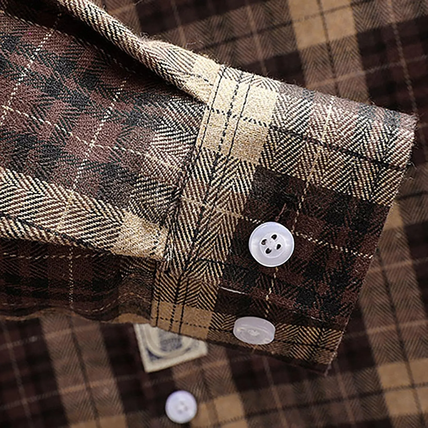 Flannel Thermal Lined Shirt Jacket for Men Shirt with Pocket Button-Down Shirt Jacket with Hood Hooded Shacket Jacket