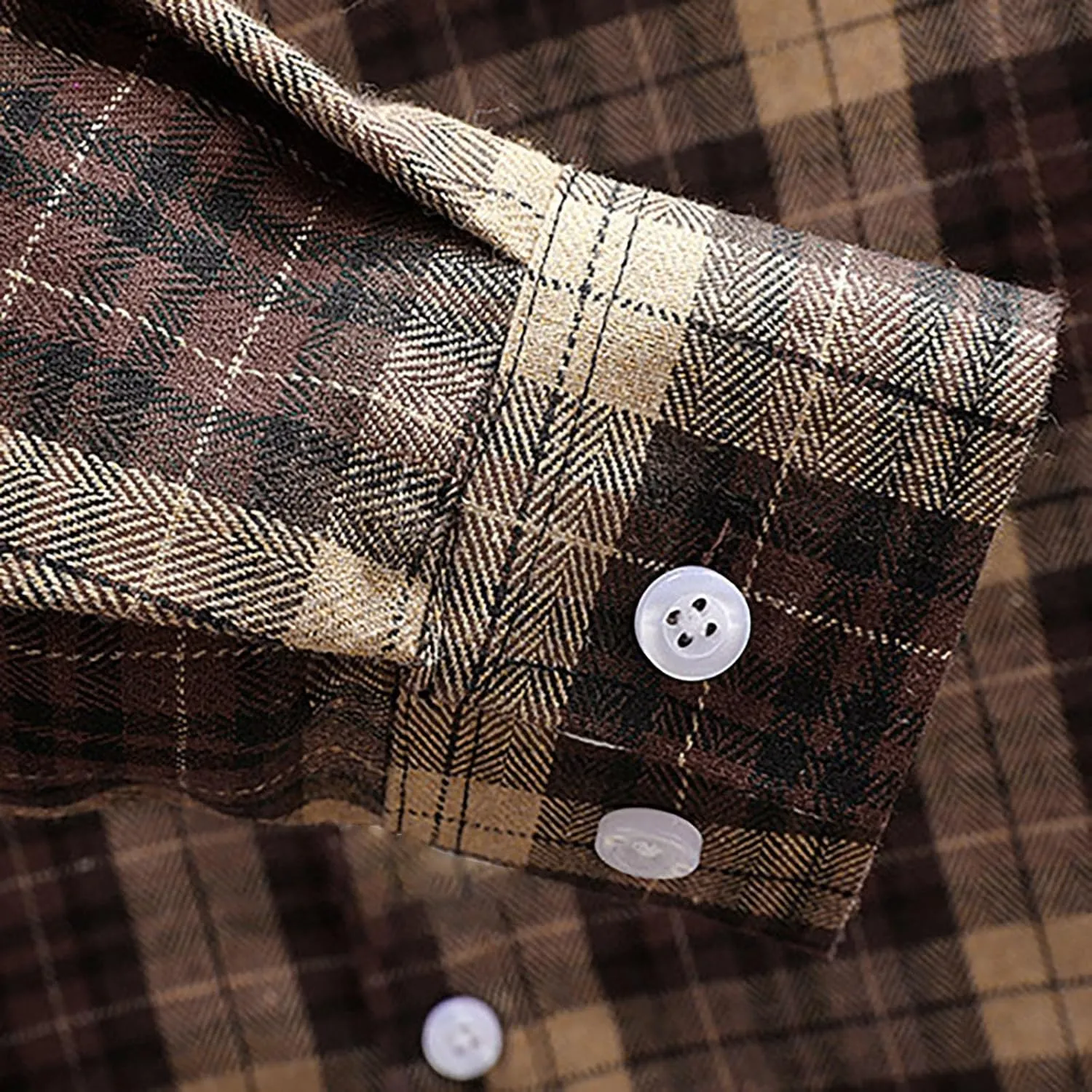 Flannel Thermal Lined Shirt Jacket for Men Shirt with Pocket Button-Down Shirt Jacket with Hood Hooded Shacket Jacket