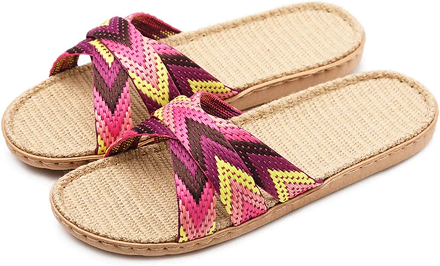 Flat Sandals Ankle Elastic Jeweled Bohemian Flats Orthopedic Sandals Women's Flat Sandals Ankle Strap Sandals