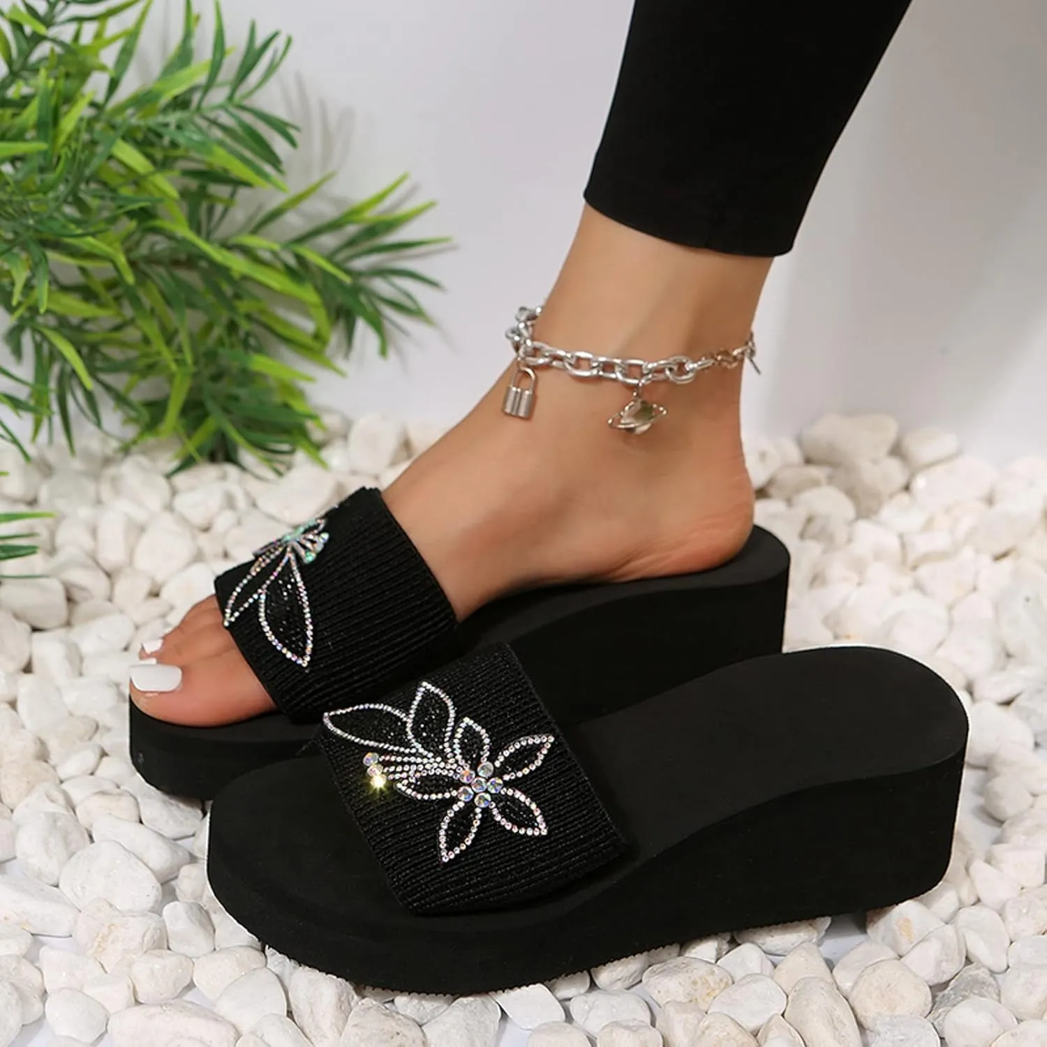 Flat Sandals for Women Orthopedic Flat Sandal Comfort Outdoor Women Slip on Open Toes Shoes