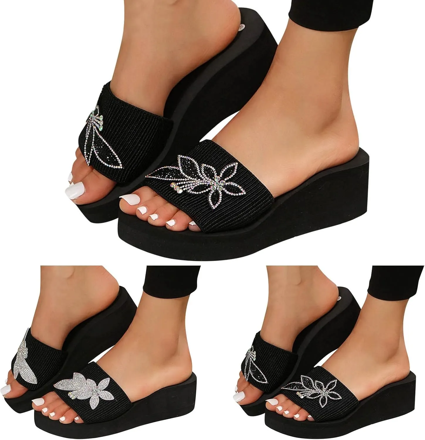 Flat Sandals for Women Orthopedic Flat Sandal Comfort Outdoor Women Slip on Open Toes Shoes