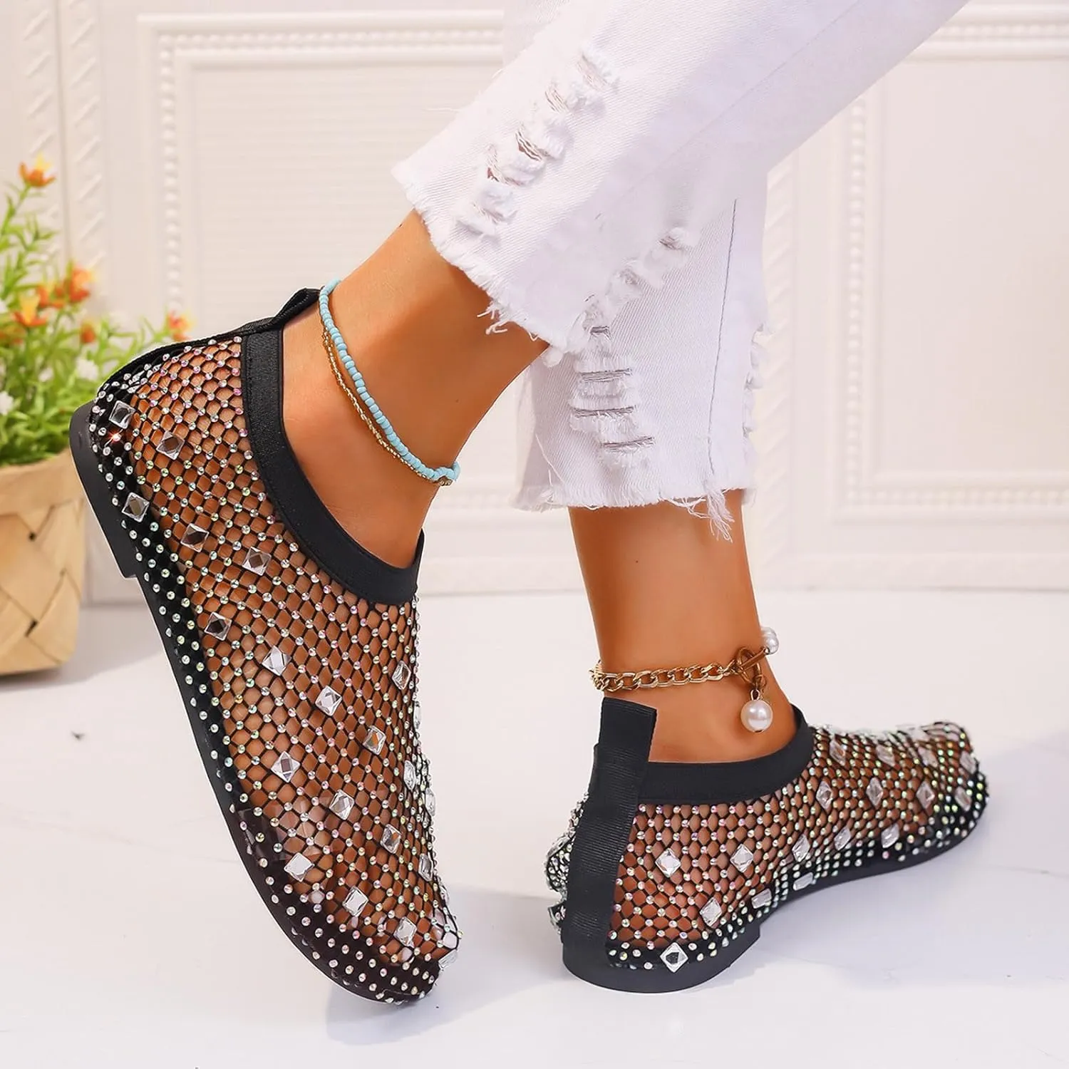 Flat Sandals for Women Women's Comfortable Casual Flat Sandals Women Sandals Women's Cross Strappy Sandals