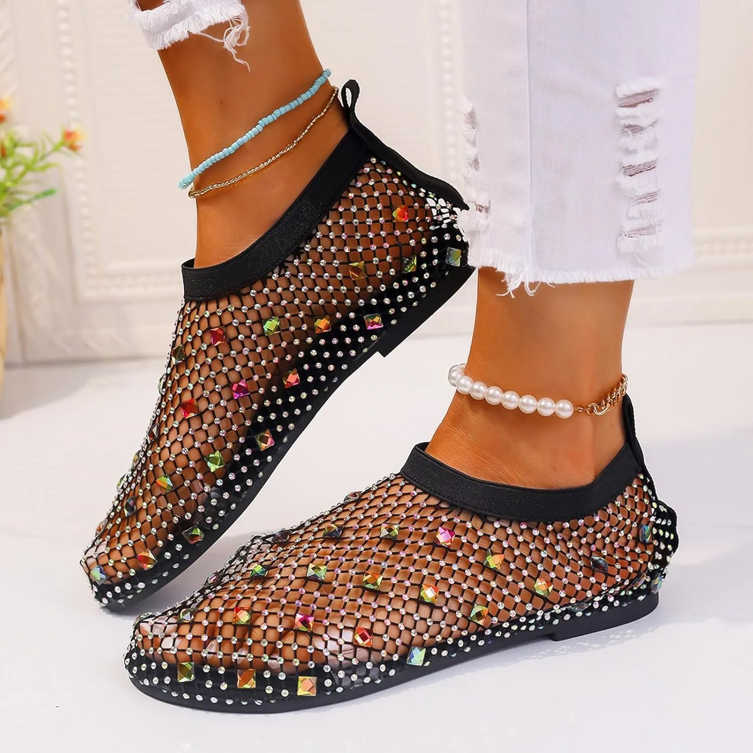 Flat Sandals for Women Women's Comfortable Casual Flat Sandals Women Sandals Women's Cross Strappy Sandals