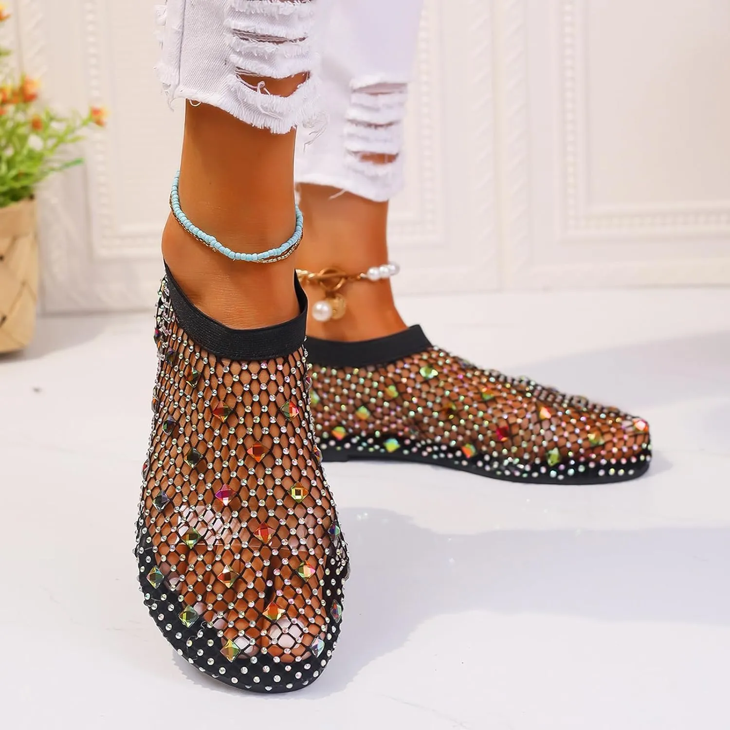 Flat Sandals for Women Women's Comfortable Casual Flat Sandals Women Sandals Women's Cross Strappy Sandals