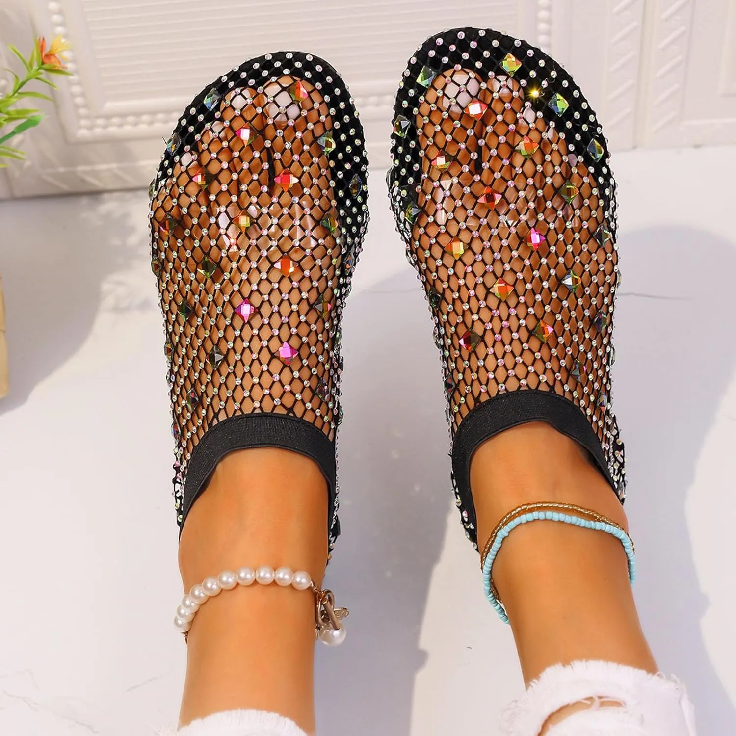 Flat Sandals for Women Women's Comfortable Casual Flat Sandals Women Sandals Women's Cross Strappy Sandals