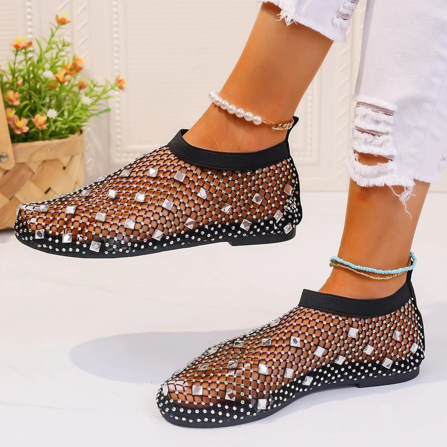 Flat Sandals for Women Women's Comfortable Casual Flat Sandals Women Sandals Women's Cross Strappy Sandals