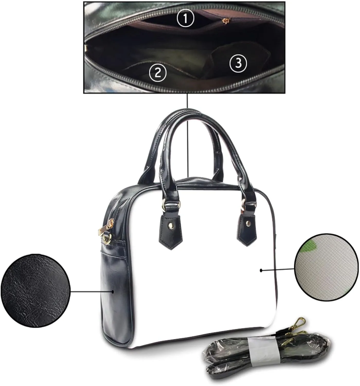 Forchrinse Retro Hummingbird Purple Floral Womens Handbags Top Handle Satchel Purse Crossbody Shoulder Bag Leather Hobo Bag