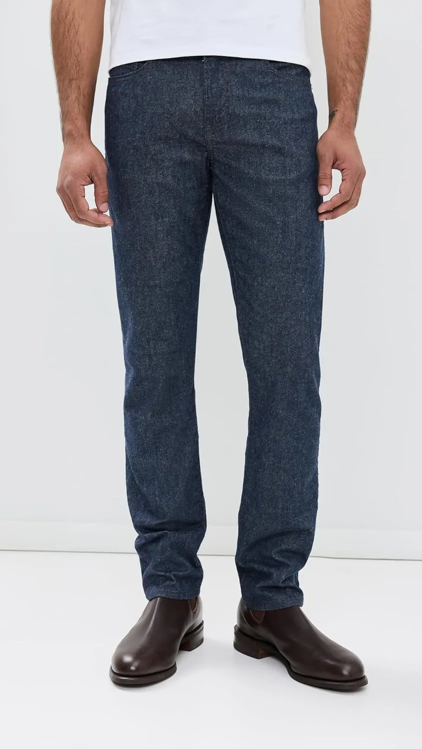 FRAME Men's Modern Straight Flannel Jeans