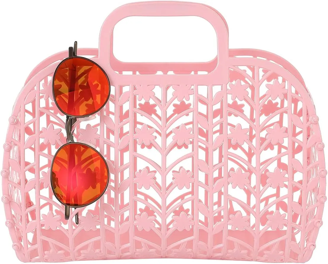 Girls Jelly Purse, Womens Plastic Tote Bag, Jelly Bag Purse For Little Girls