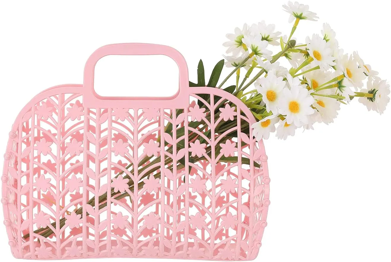 Girls Jelly Purse, Womens Plastic Tote Bag, Jelly Bag Purse For Little Girls