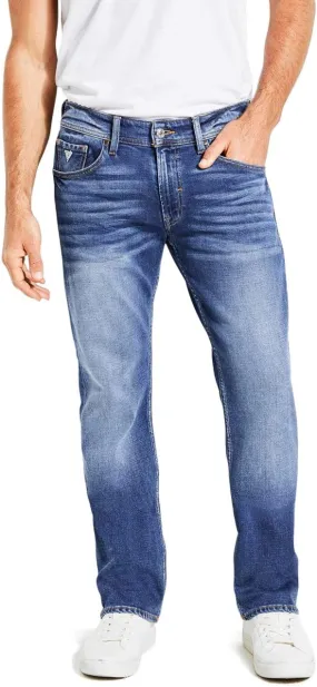 GUESS Men's Regular Straight Jeans
