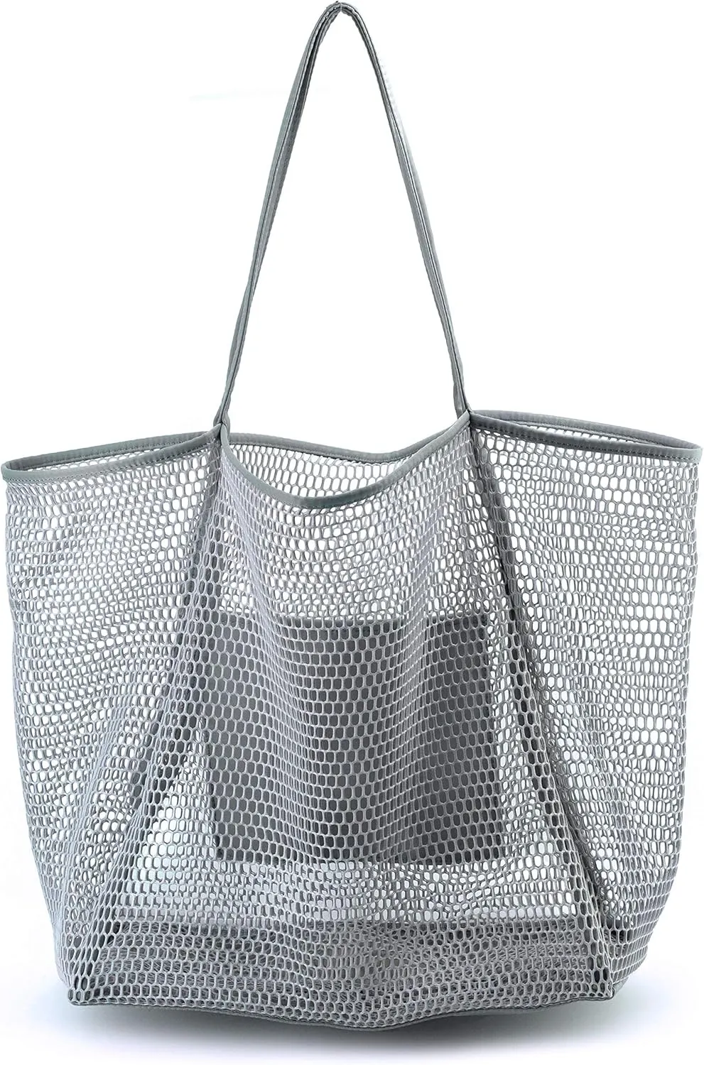 HOXIS Mesh Beach Tote Womens Shoulder Handbag
