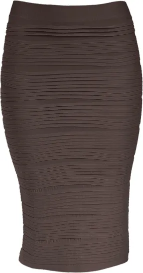 KMystic Strapless Tube Dress and Pencil Midi Bodycon Skirt in One