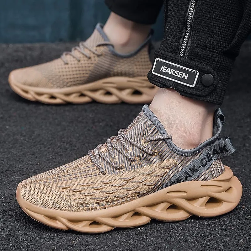 Large-Sized Fish-Scale Fabric Canvas Sneakers  Summer Thick-Sole Mens Shoes Coconut Shell Anti-Slip Sole