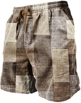 LCMTWX Shorts Men Casual Summer Shorts Cotton Men's Solid and and Men's Pants Mens Shortd Mesh Shorts Men's Hiking Shorts