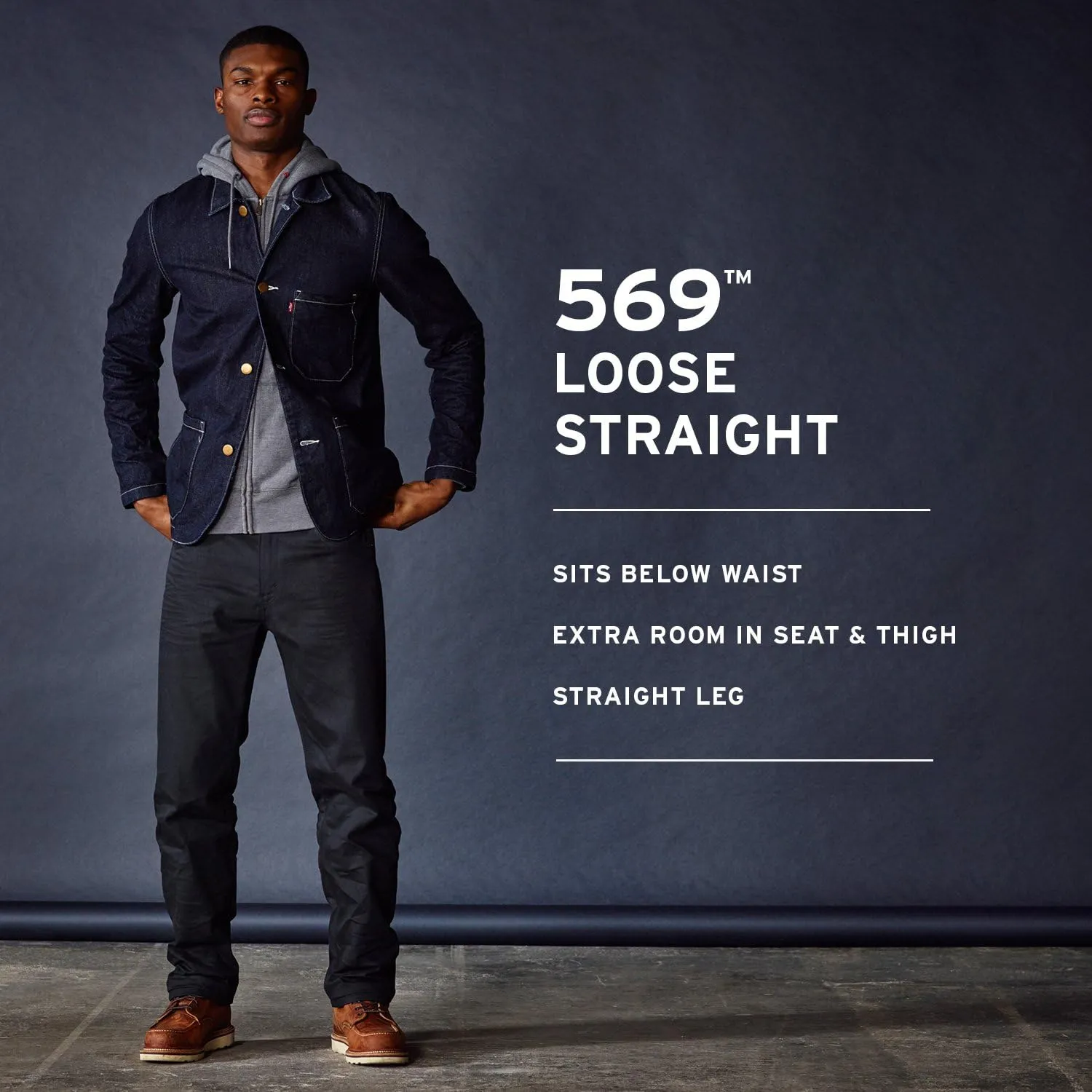 Levi's Men's 569 Loose Straight Fit Jeans (Seasonal)