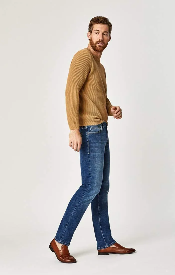 Mavi Men's Zach Regular Rise Straight Leg Jeans