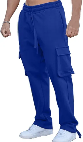 Men's Cargo Pants Casual Sports Slim Trousers with Cargo Joggers Mens Men's Cargo Pants Men's Tactical Pants Trousers