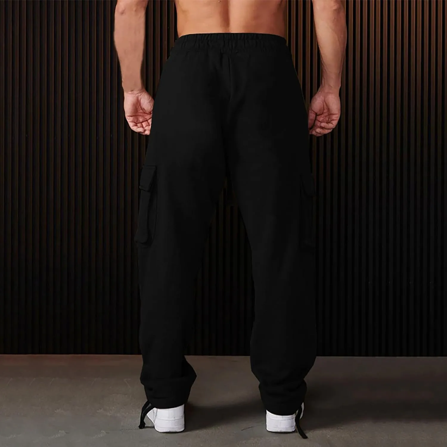 Men's Cargo Pants Casual Sports Slim Trousers with Cargo Joggers Mens Men's Cargo Pants Men's Tactical Pants Trousers