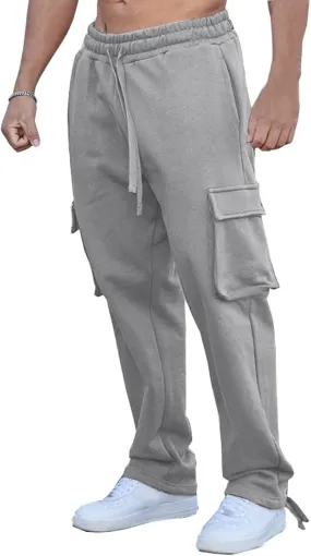 Men's Cargo Pants Casual Sports Slim Trousers with Cargo Joggers Mens Men's Cargo Pants Men's Tactical Pants Trousers