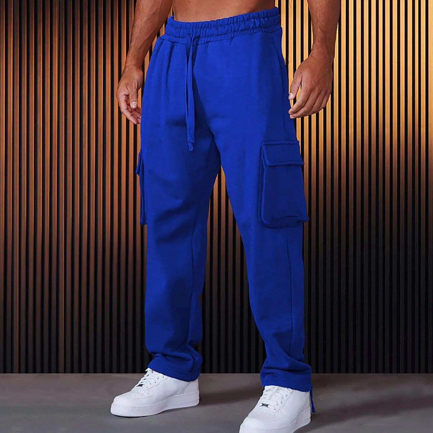 Men's Cargo Pants Casual Sports Slim Trousers with Cargo Joggers Mens Men's Cargo Pants Men's Tactical Pants Trousers