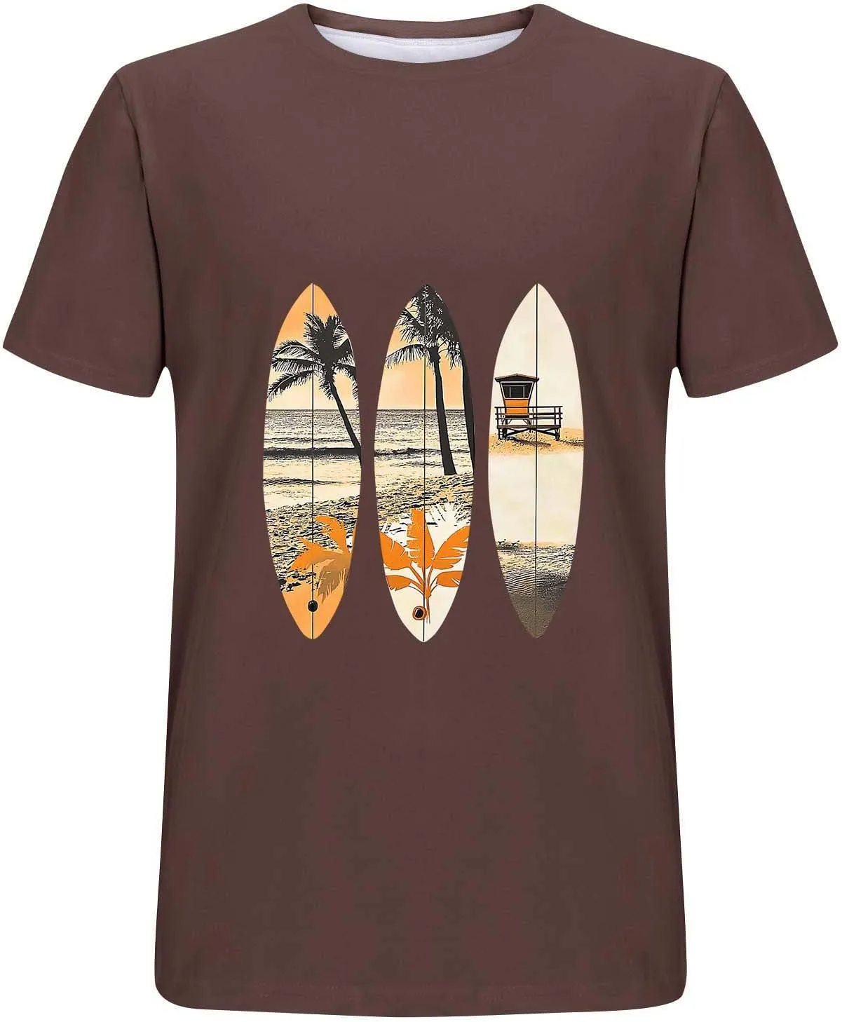 Men's Cotton T-Shirts Fashion T Shirt Summer Casual Crew Neck Short Sleeve Basic Solid Color Tee Shirts Tops